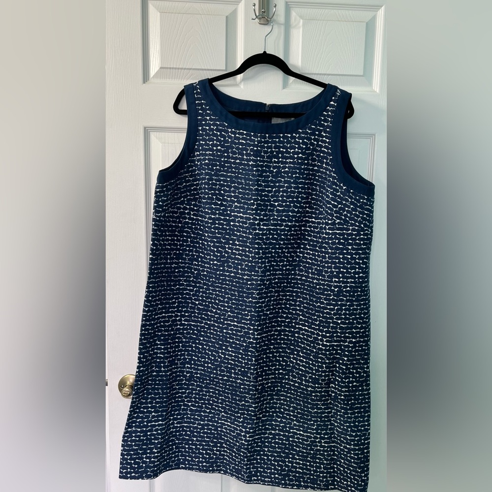 Liz Claiborne patterned dress-vintage